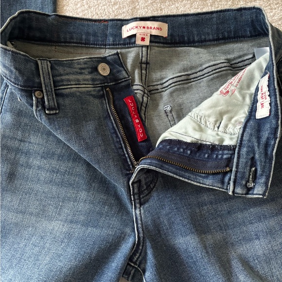 Lucky Brand Blue Flare Wide Leg Jeans - Picture 6 of 9